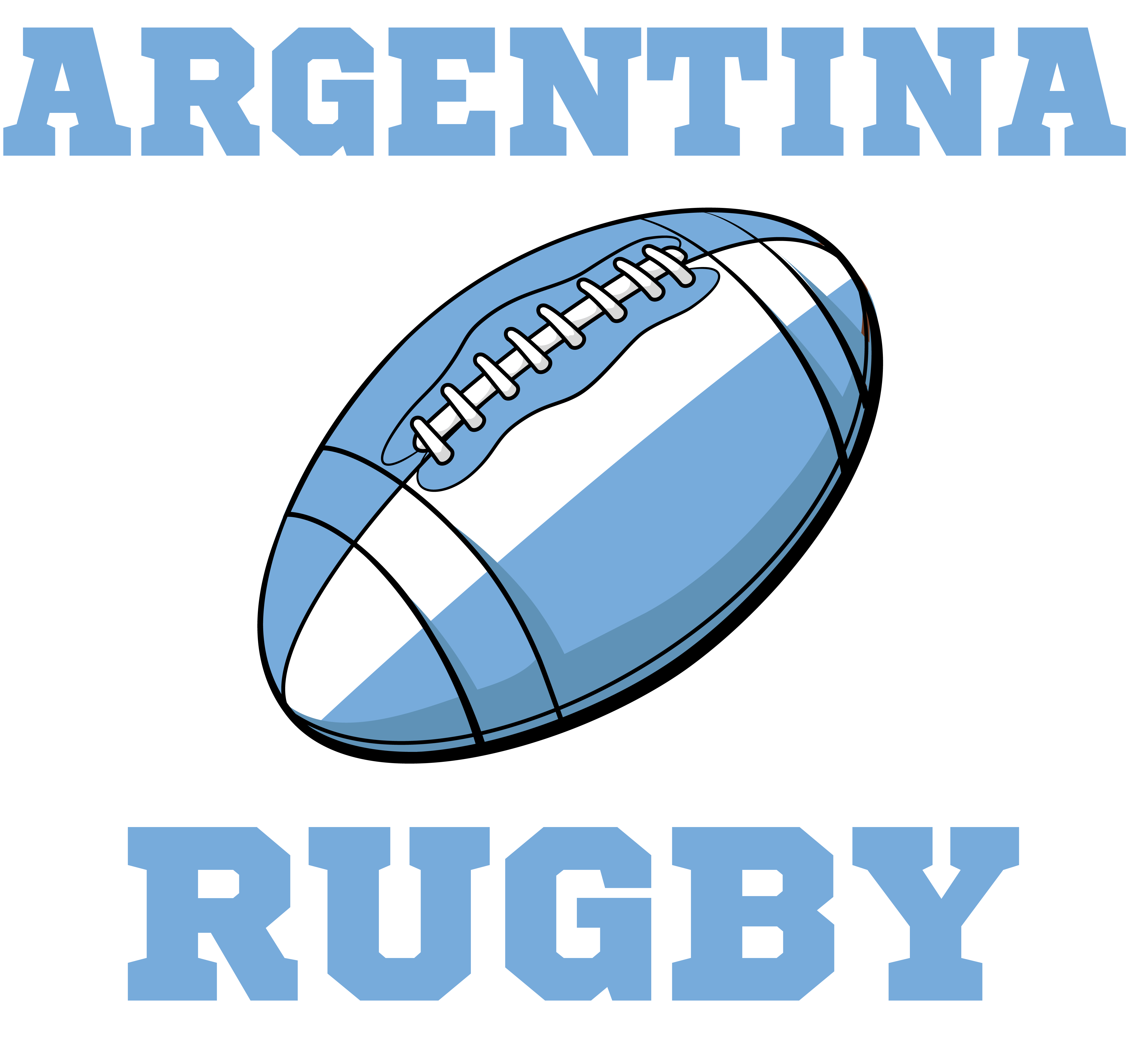 Argentina Rugby Ball Hoody